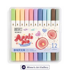 Apple Pie Fragrant Highlighter Set 12 Colors No. 948-12