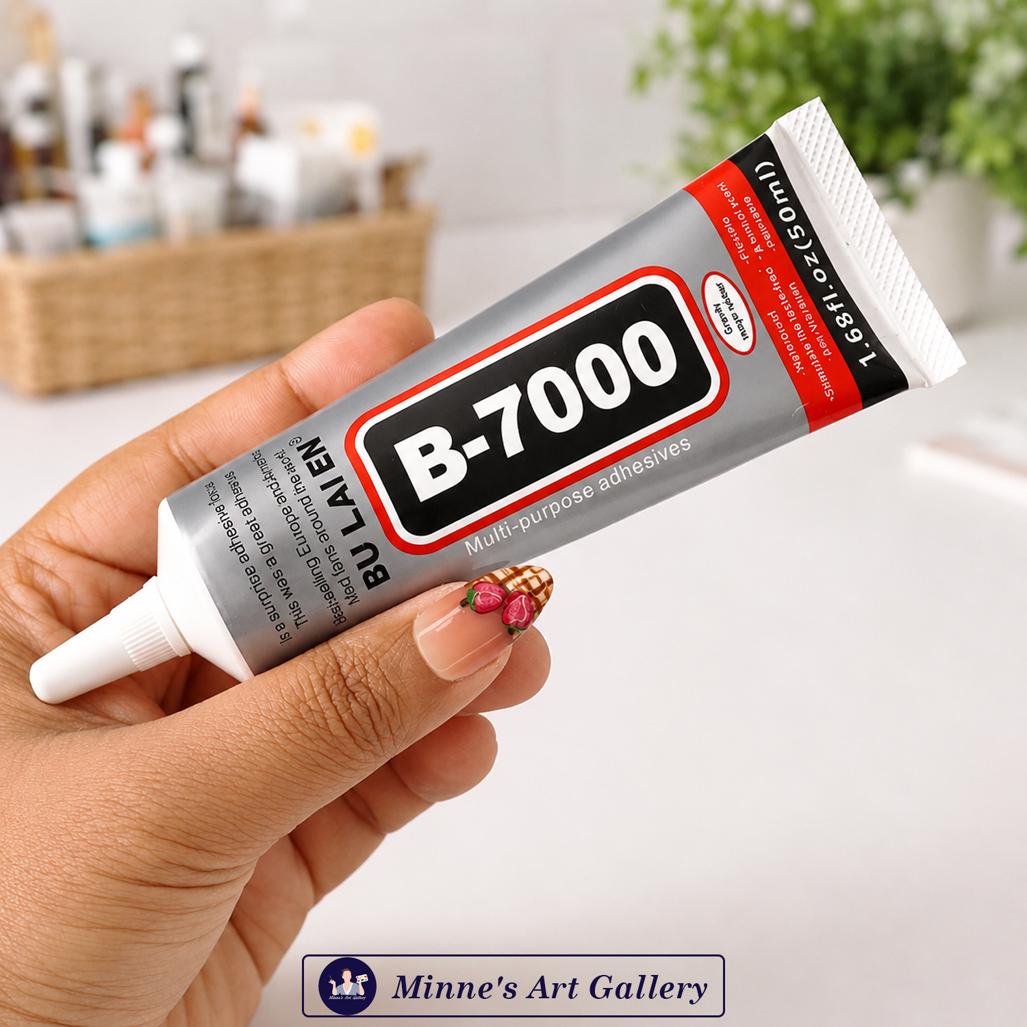 bulaine-b-7000-multi-purpose-adhesive-50ml-usage Bulaine B-7000 50ml Multi-Purpose Glue for Craft Projects