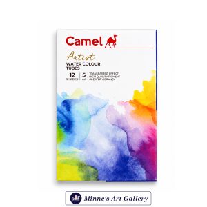 Camel Artist Water Colour Tubes – 12 Shades (5ml) Front View