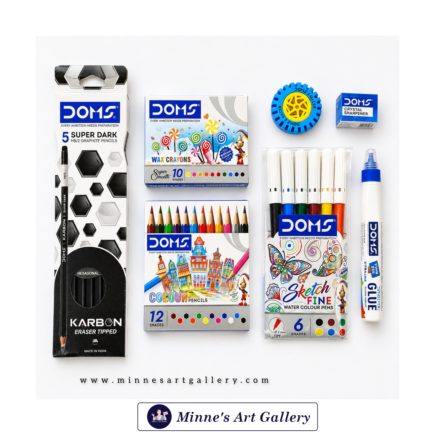 doms-champions-kit-drawing-and-stationery-set-assorted-back DOMS Champions Kit – Complete Drawing & Stationery Set Contents