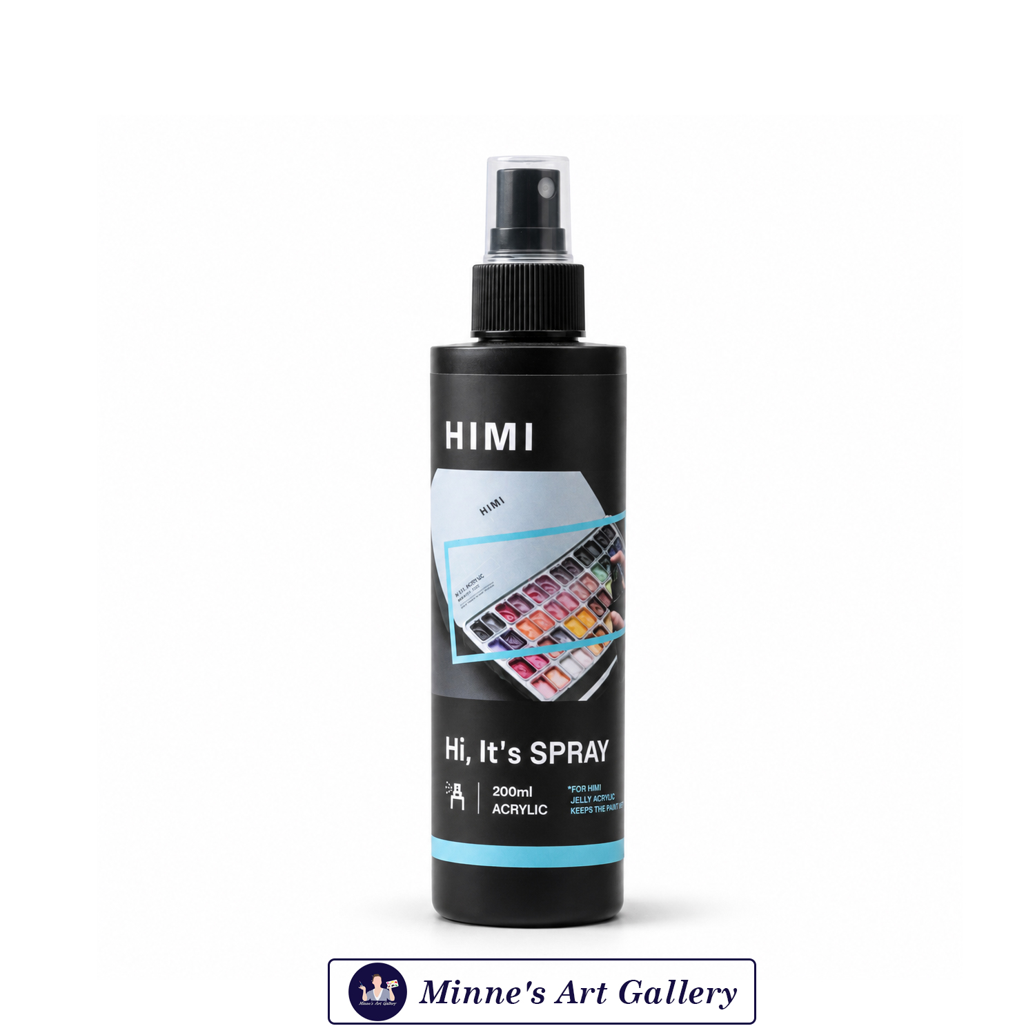 HIMI Acrylic Spray – 200ml Paint Activator and Moisturizing Spray Front View