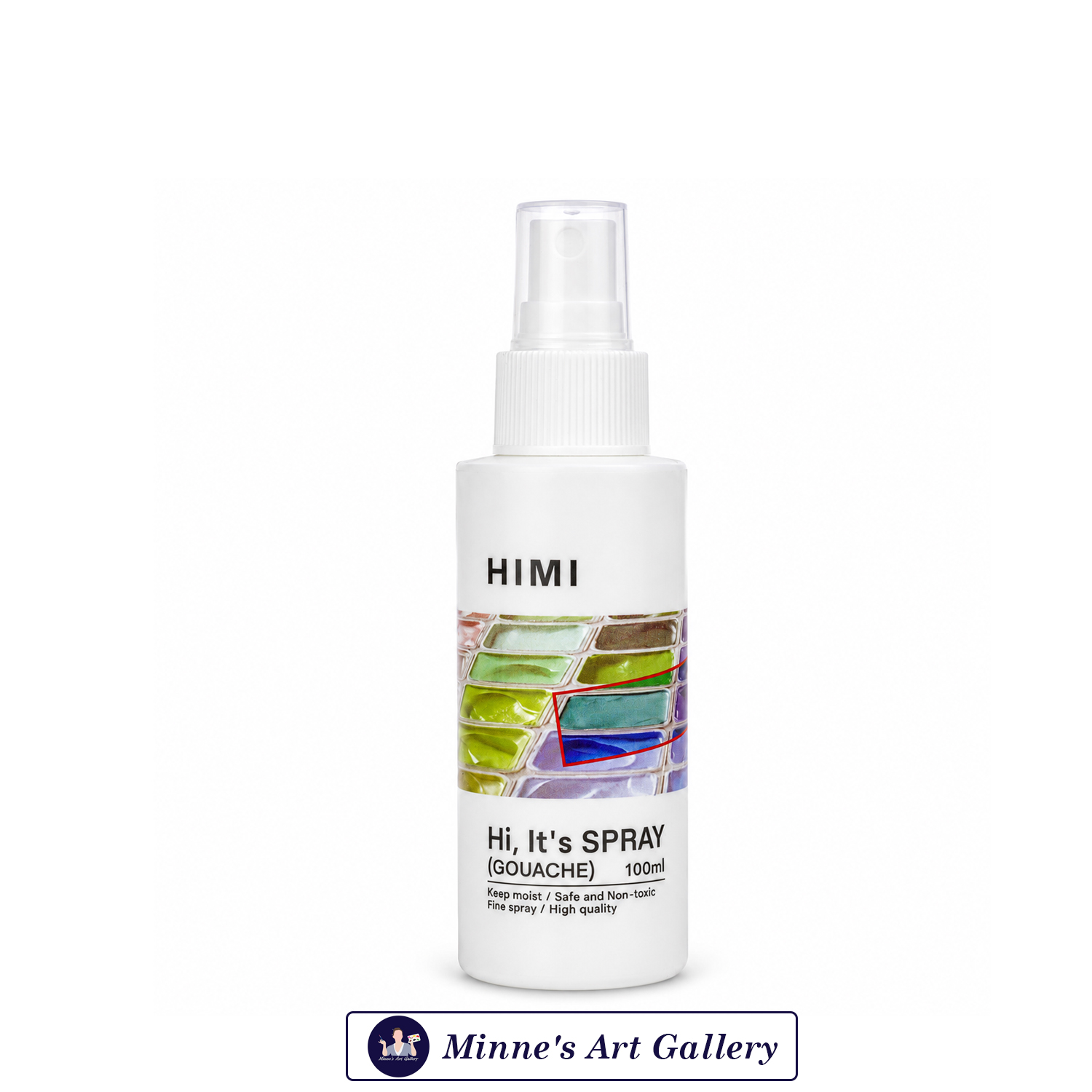 HIMI Gouache Spray – 100ml Front View