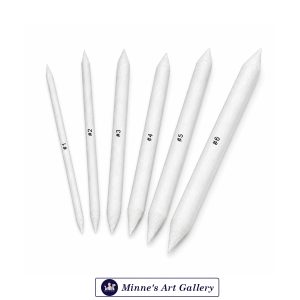 Keep Smiling Pastel & Charcoal Blenders – 6 Pieces