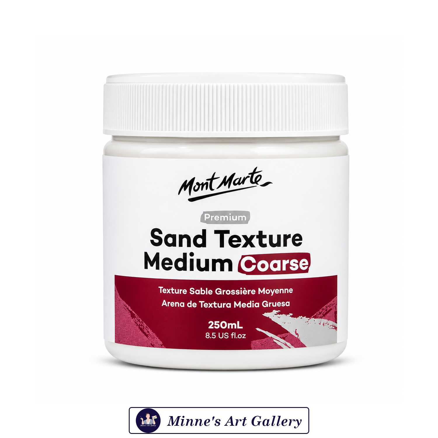 Mont Marte Premium Sand Texture Medium Coarse 250ml