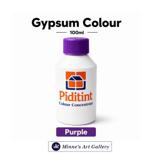 Piditint Gypsum Colour – Purple (100ml) Front View