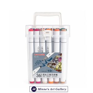 Xuetong Art Dual Tip Marker Set – 36 Colours