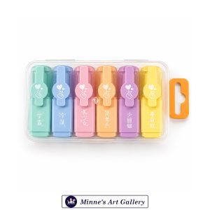 XUEZI Mini Highlighter Set 6 Colors BC-732