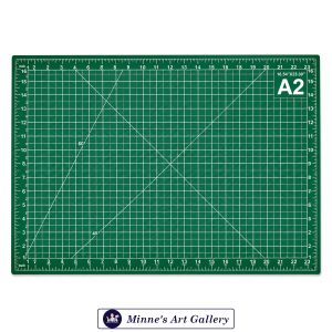 A2 Cutting Mat 16.54 x 23.39 Inch Green