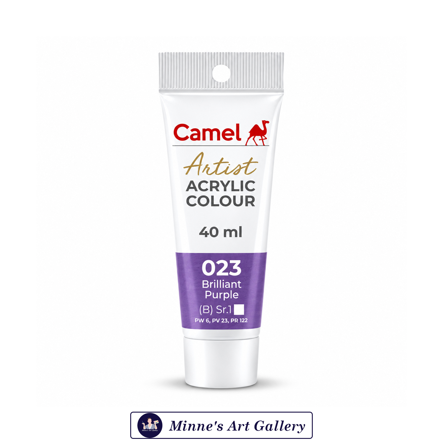 Camel Artist Acrylic Colour SR.1-023 Brilliant Purple 40ml