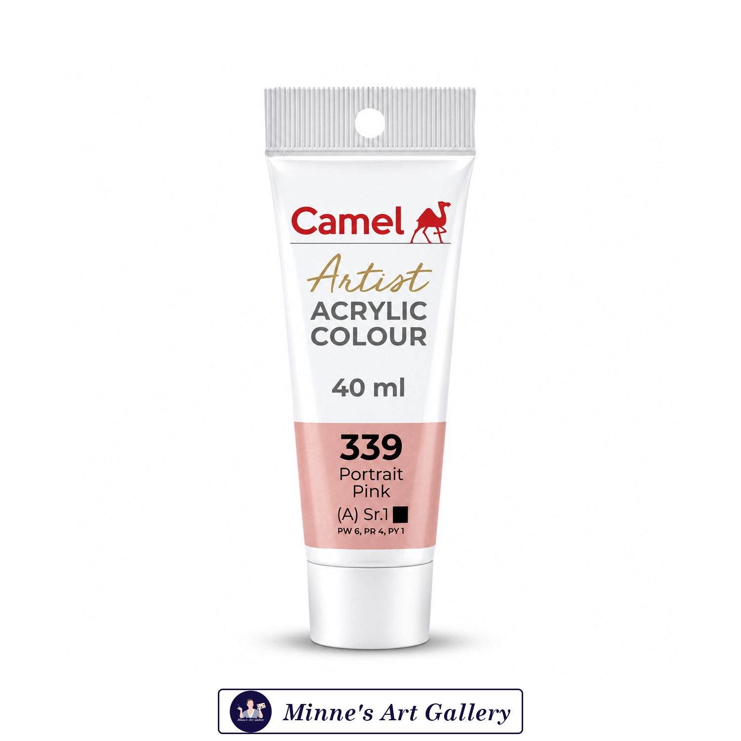 Camel Artist Acrylic Colour SR.1-339 Portrait Pink 40ml