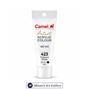Camel Artist Acrylic Colour SR.1-423 Titanium White 40ml