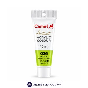 Camel Artist Acrylic Colour SR.2-026 Brilliant Yellow Green 40ml