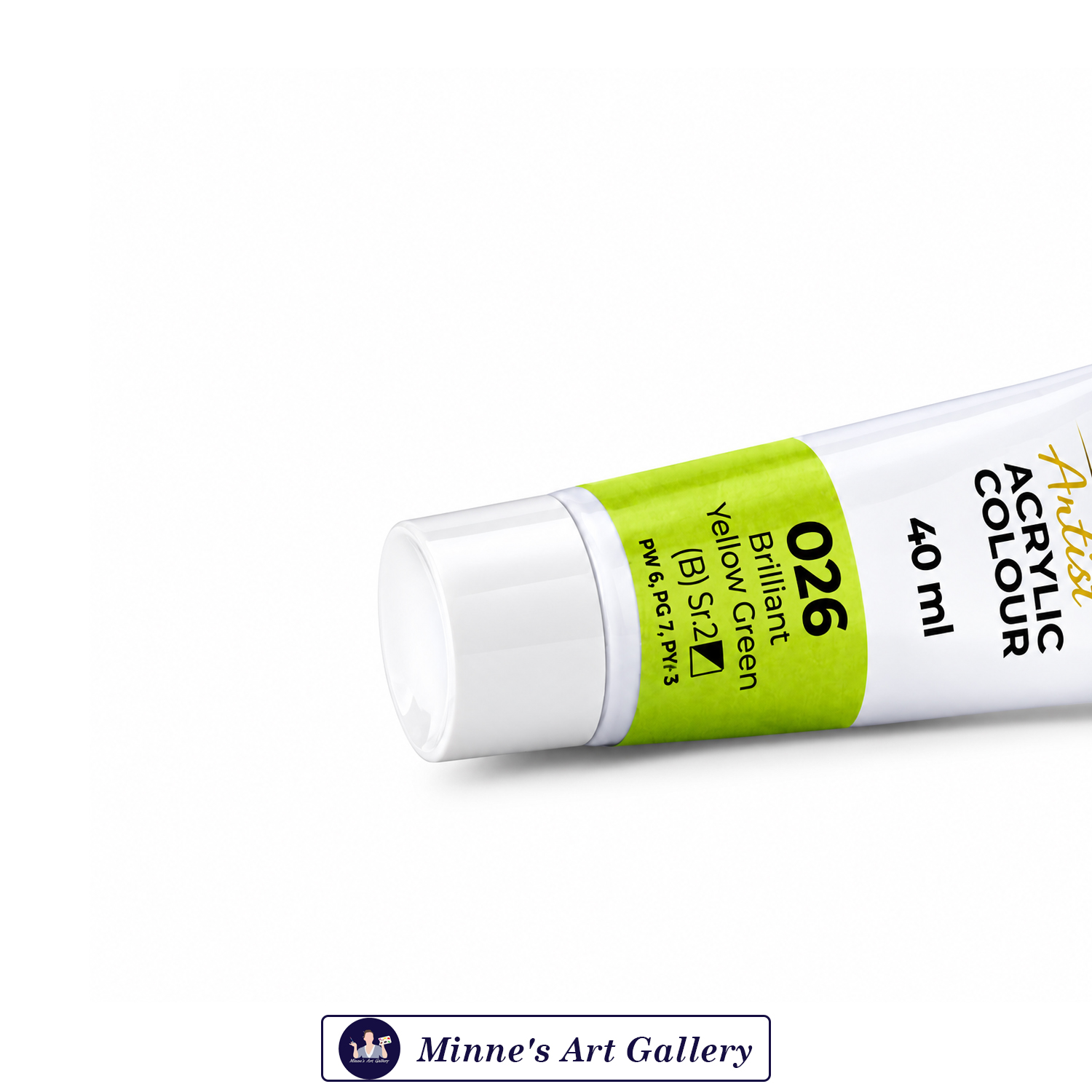 camel-artist-acrylic-colour-sr2-026-brilliant-yellow-green-40ml-usage Camel Artist Acrylic Colour Brilliant Yellow Green SR.2-026 40ml for Acrylic Painting