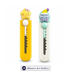 Cute Cartoon Mini Utility Knife Star Design