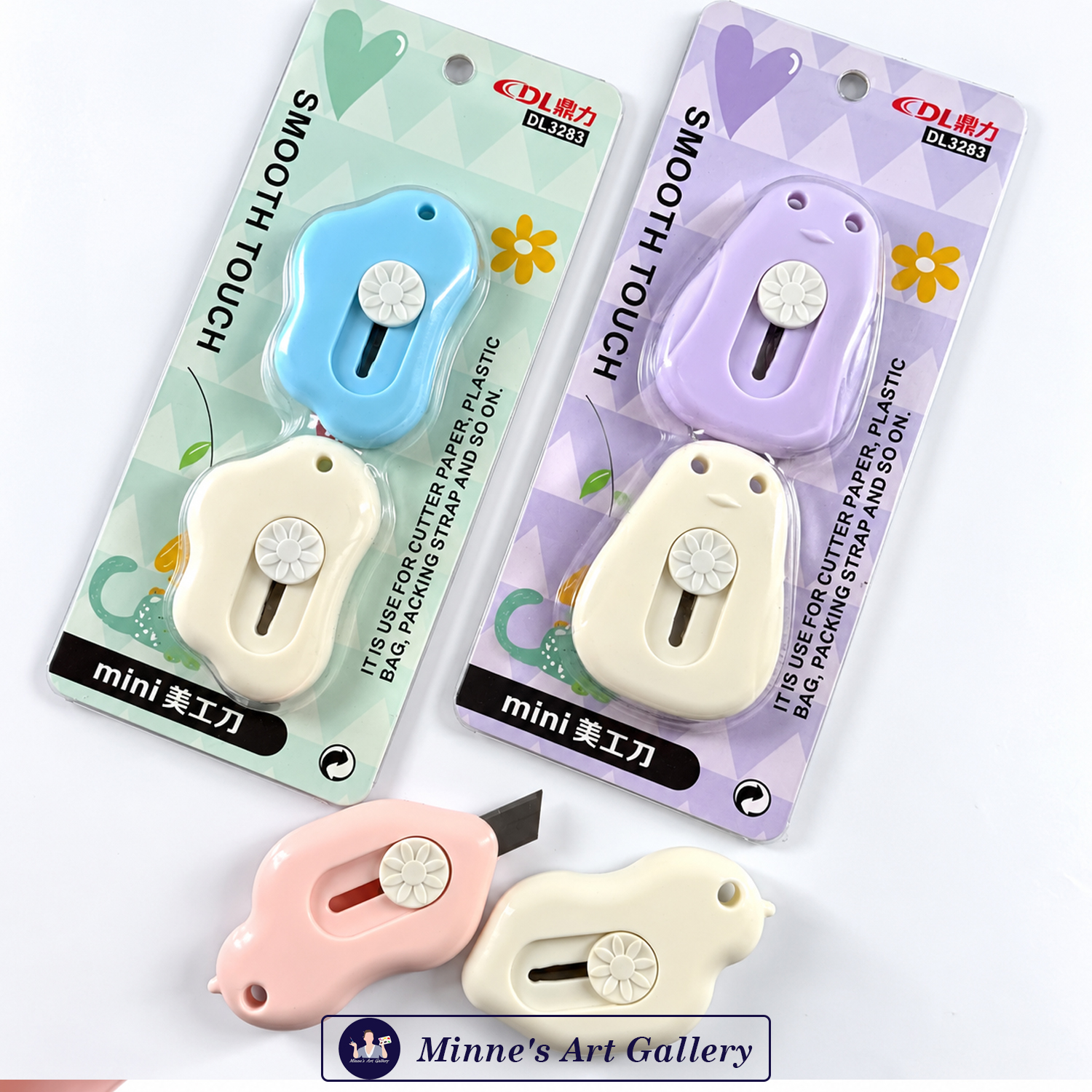 dingli-dl3283-mini-cutter-2-pieces-cute-design-closeup DINGLI DL3283 Mini Cutter Cute Design Close-Up