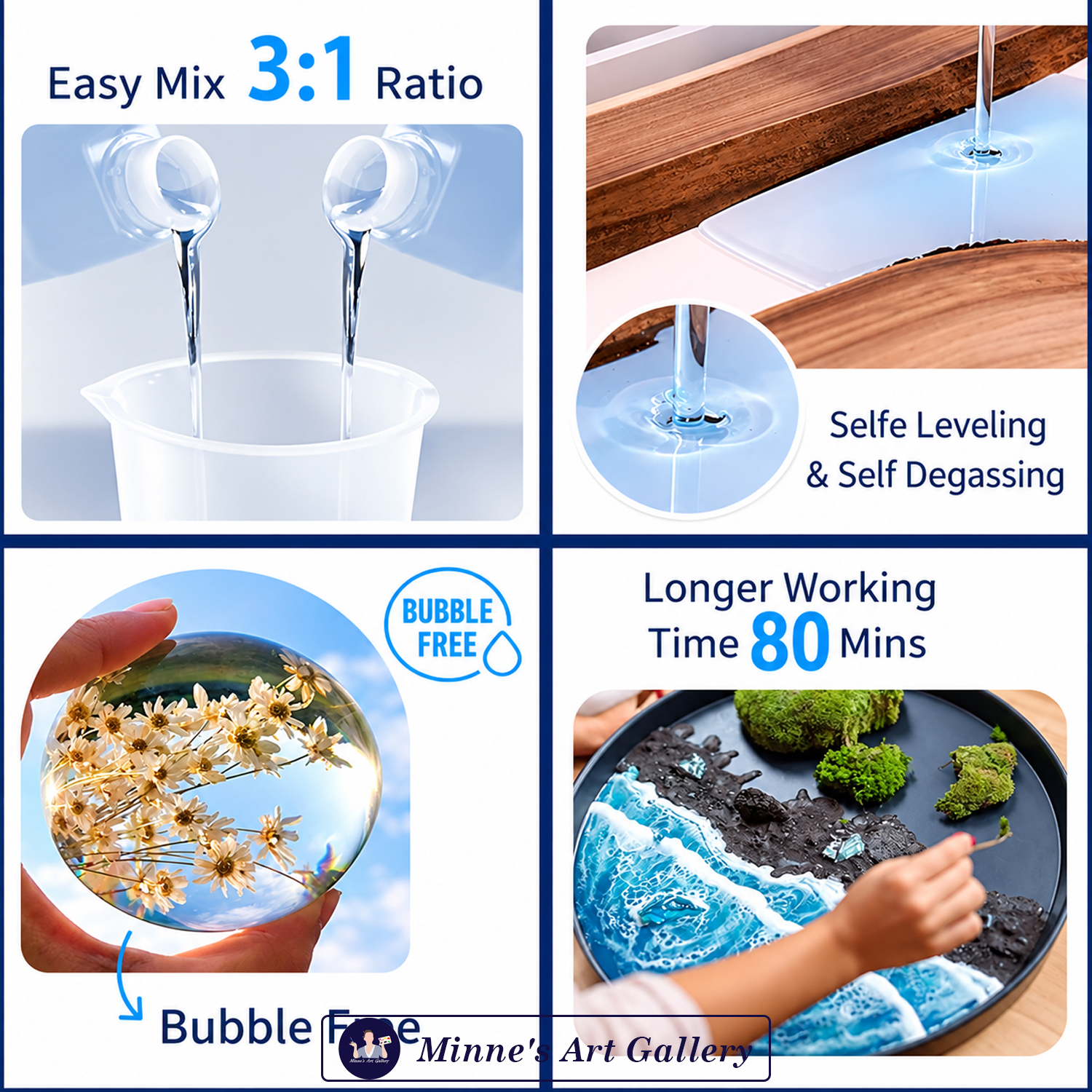 jincheng-crystal-clear-epoxy-resin-400ml-3-1-ratio-details Jincheng Crystal Clear Epoxy Resin 400ml 3:1 Ratio Product Details