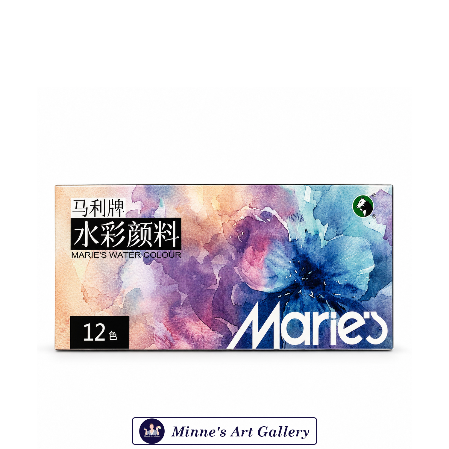 Marie’s Water Colour Paint Set 12 Colors 12ml Tubes