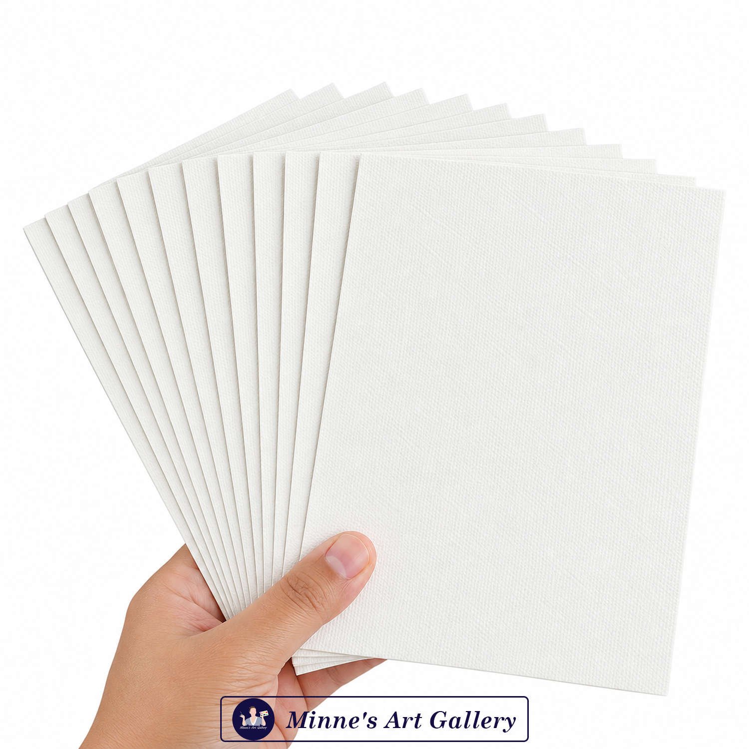Minne’s Canvas Paper Pack A5 12 Sheets