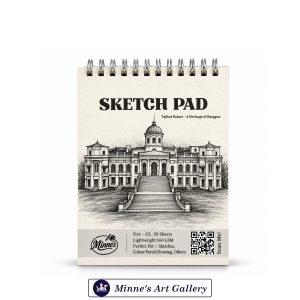 Minne's Sketch Pad A5 160gsm 30 Sheets