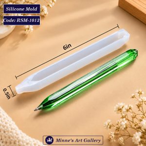 Pen Silicone Mold 1 Cavity 6 × 0.5 Inch RSM-1013