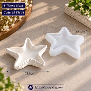 Silicone Mold Starfish Decorative Tray Mold M-SM28