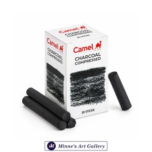 Camel Charcoal Compressed Sticks – 20 Pieces