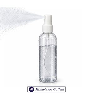 Clear Plastic Spray Bottle – Transparent – 100ml