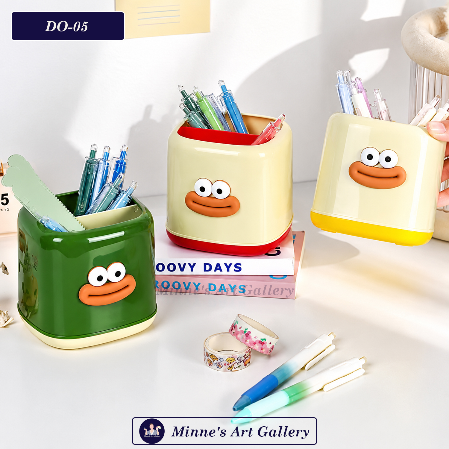 Cute Frog Pen Holder DO-05
