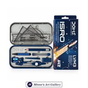DOMS Mathematical Drawing Instruments Set – 11 Pieces – Art No. 80202