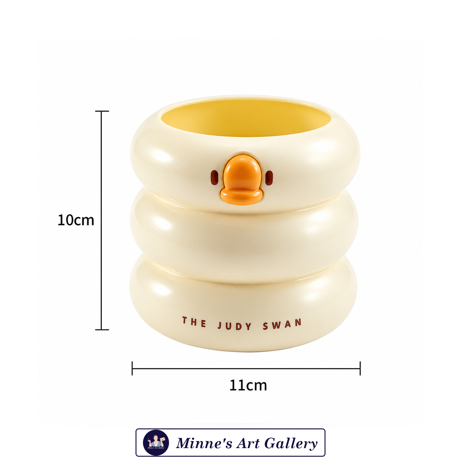 duck-design-storage-container-11x10-cm-closeup Duck Design Storage Container 11 × 10 cm Design Details