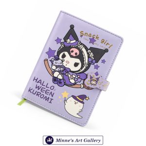 Kuromi Halloween Mini Diary – Purple
