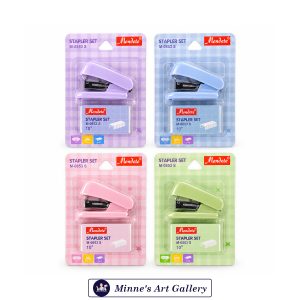 Mondete Mini Stapler Set M-0853 S – Assorted Colors
