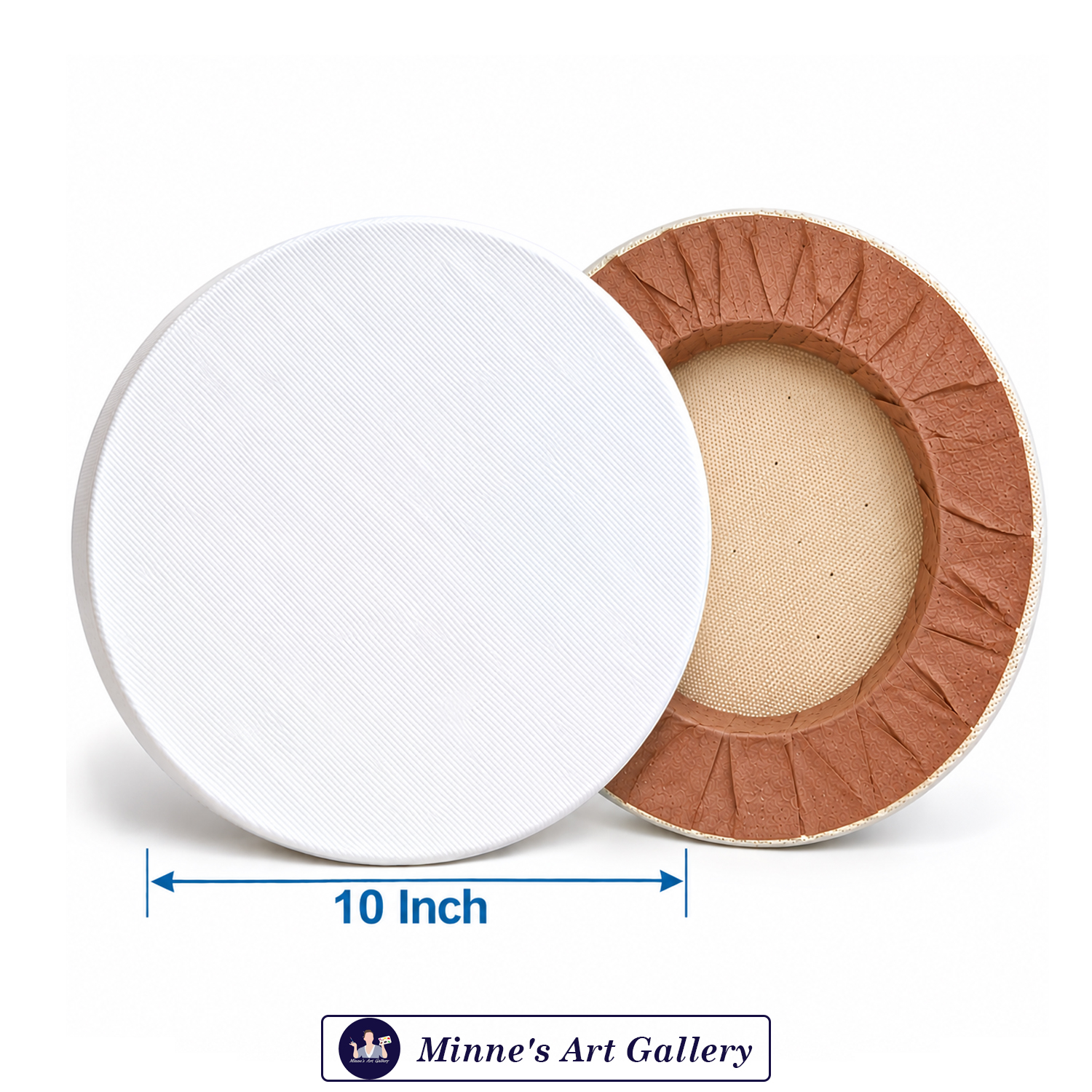 Round Canvas – 10 Inch