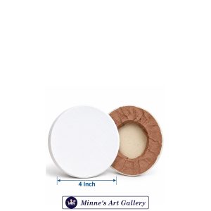 Round Canvas – 4 Inch