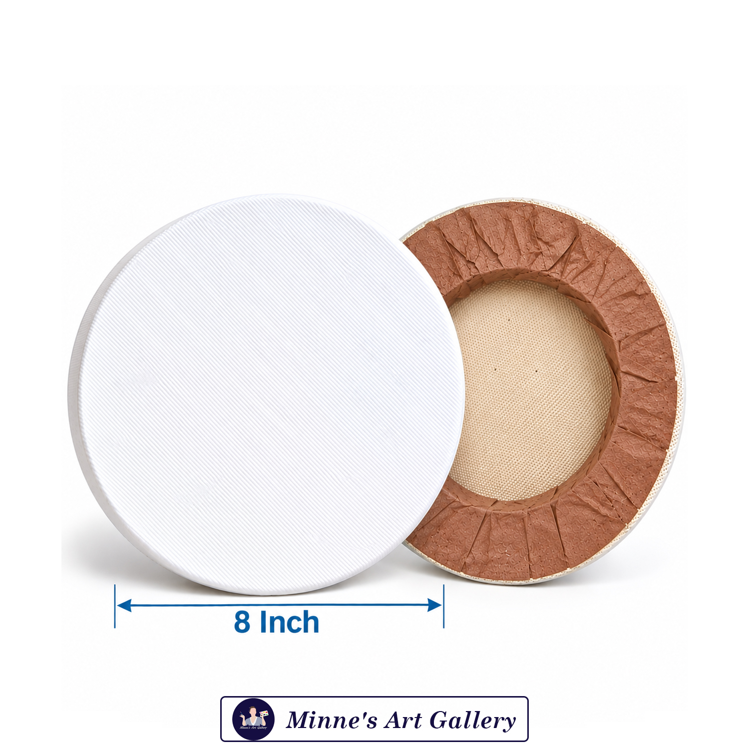 Round Canvas – 8 Inch